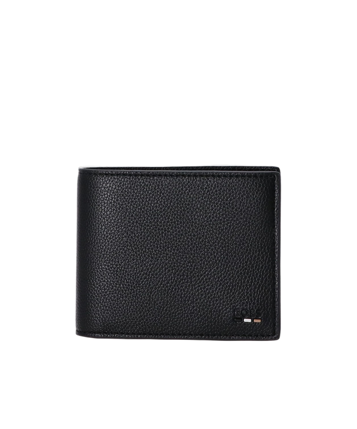 Hugo Boss Pattern Wallet In Black