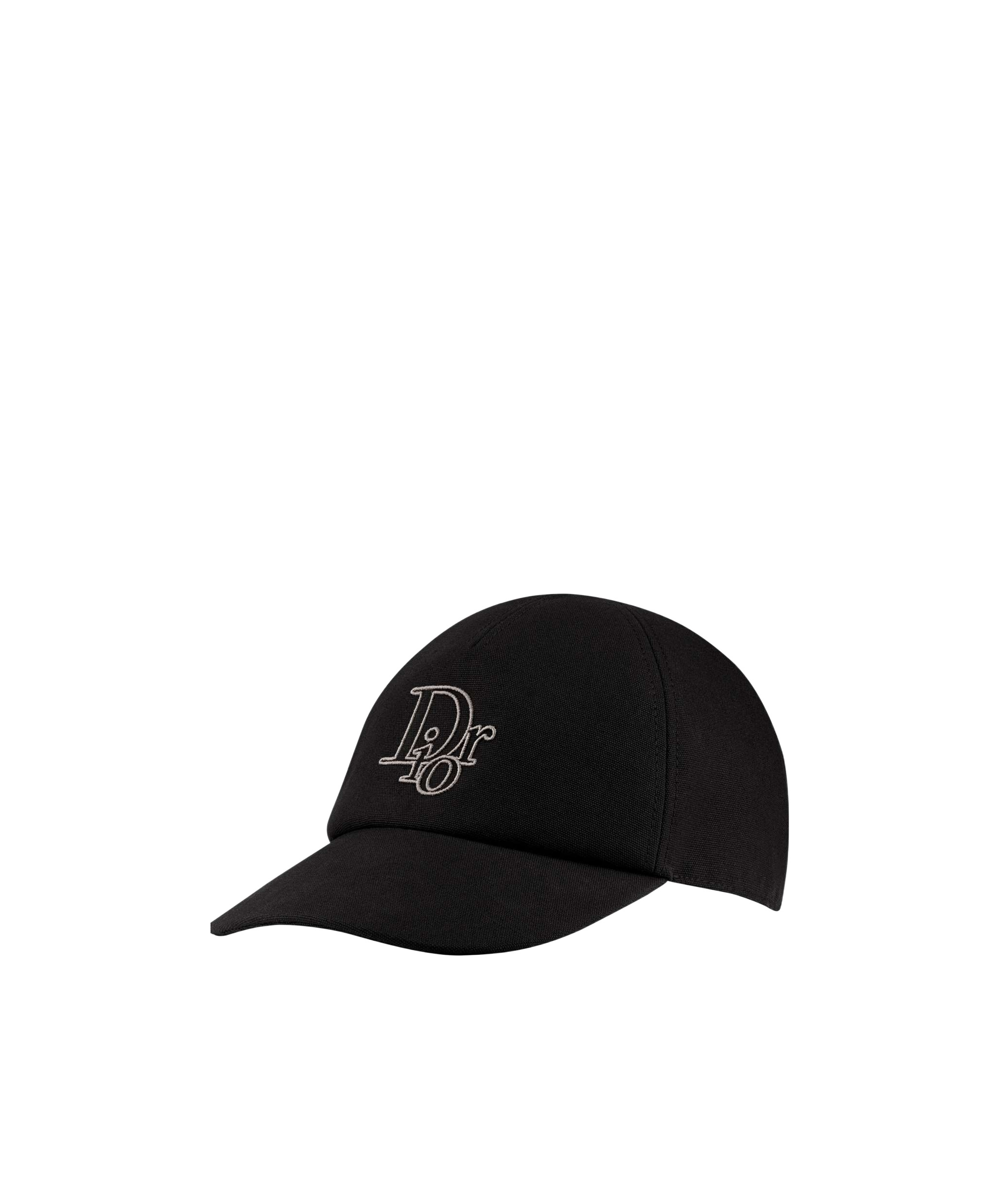 Dior Cap With Centered  Oblique In Black
