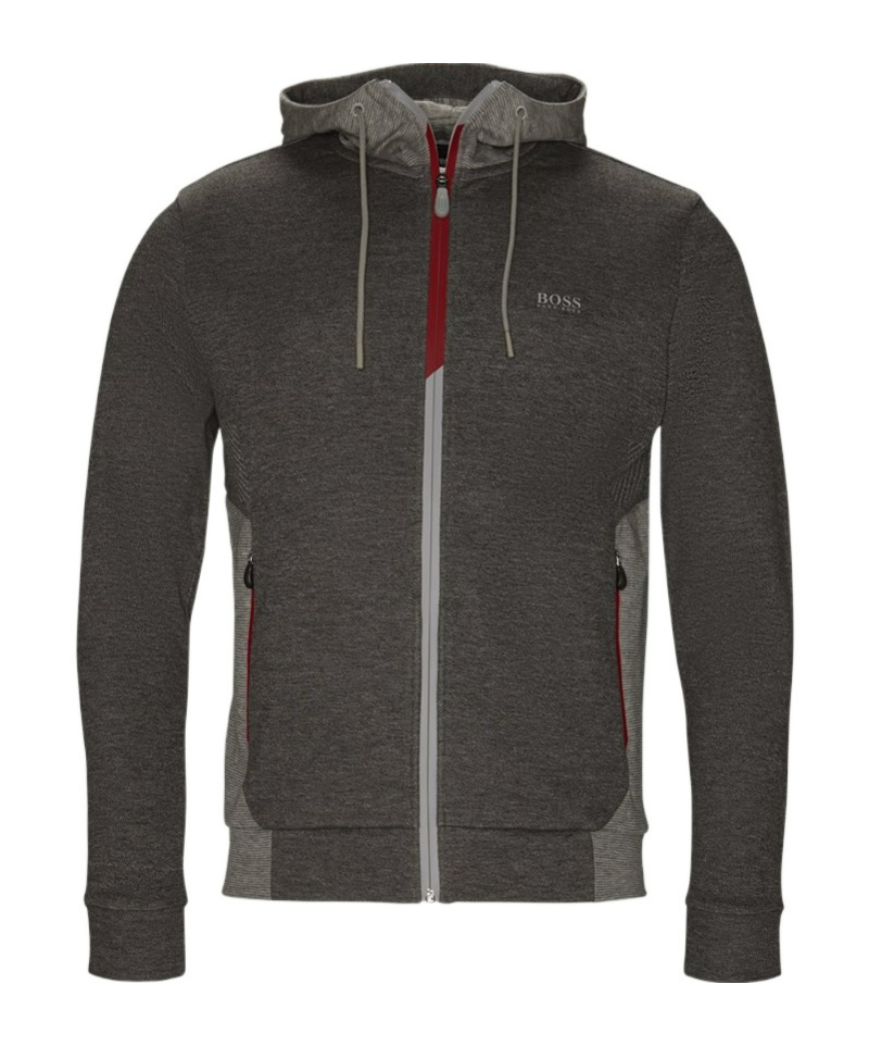HUGO BOSS HOODED ZIPPER HOODIE