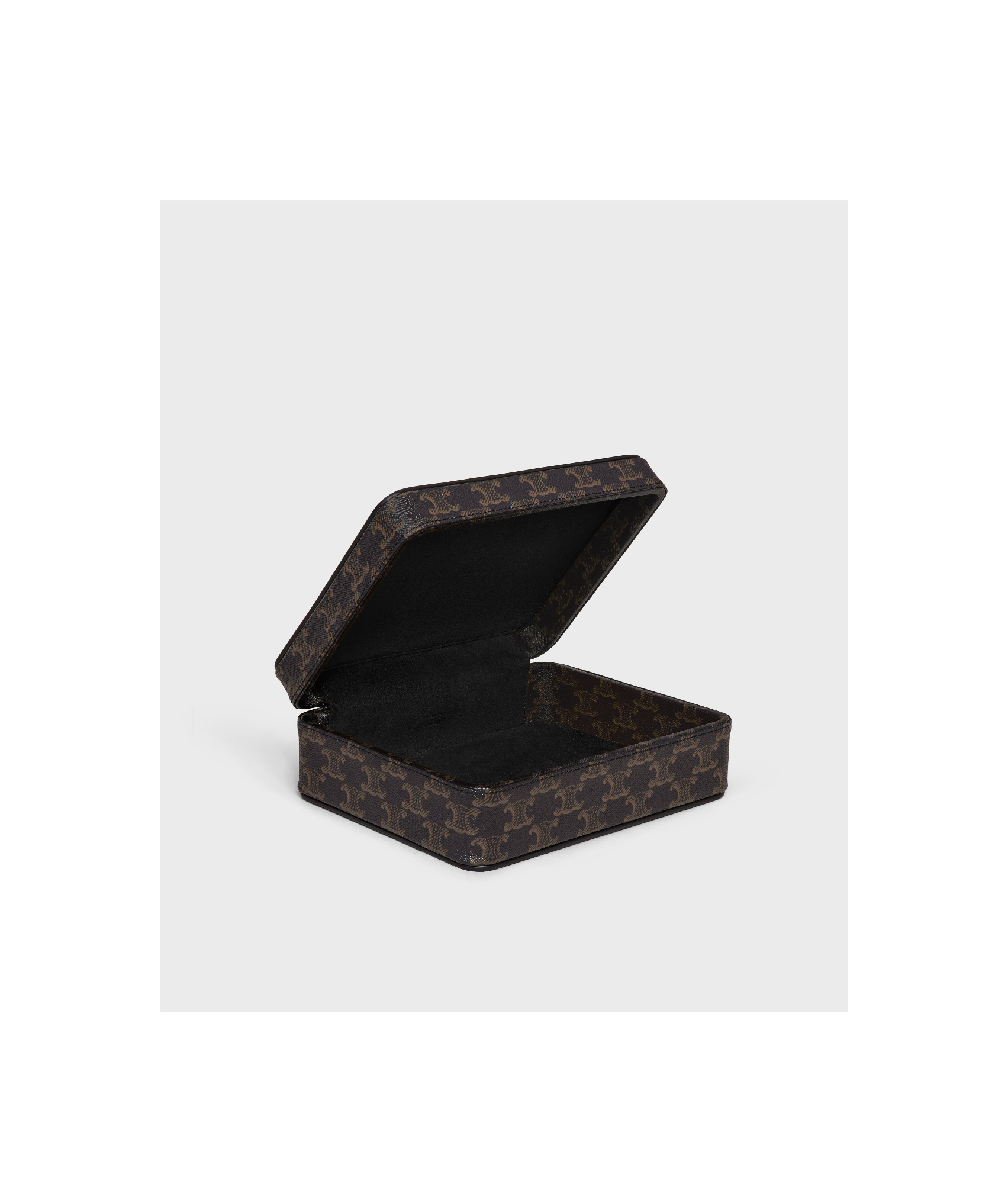 CELINE SQUARED BOX IN TRIOMPHE CANVAS