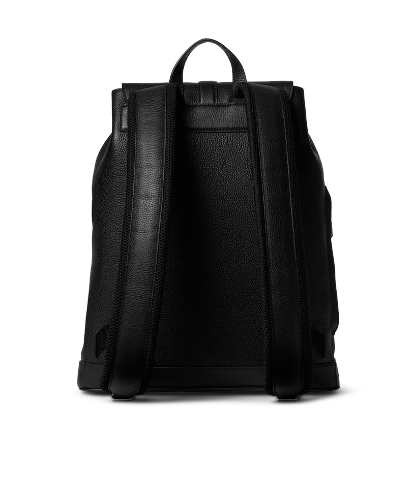 Gucci Large Backpack With Webbing In Black