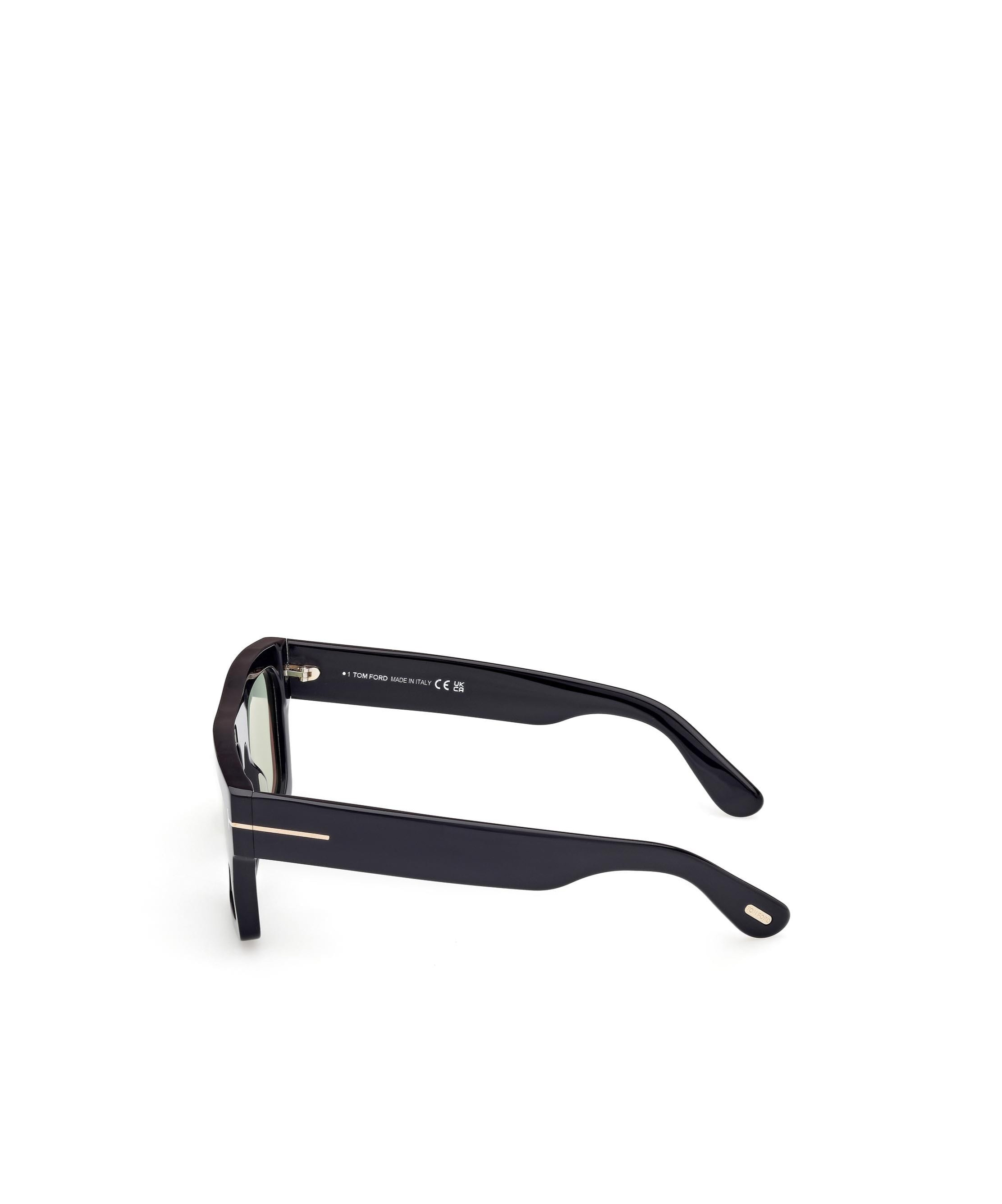 Tom Ford Eyewear Fausto Square Frame Sunglasses In White
