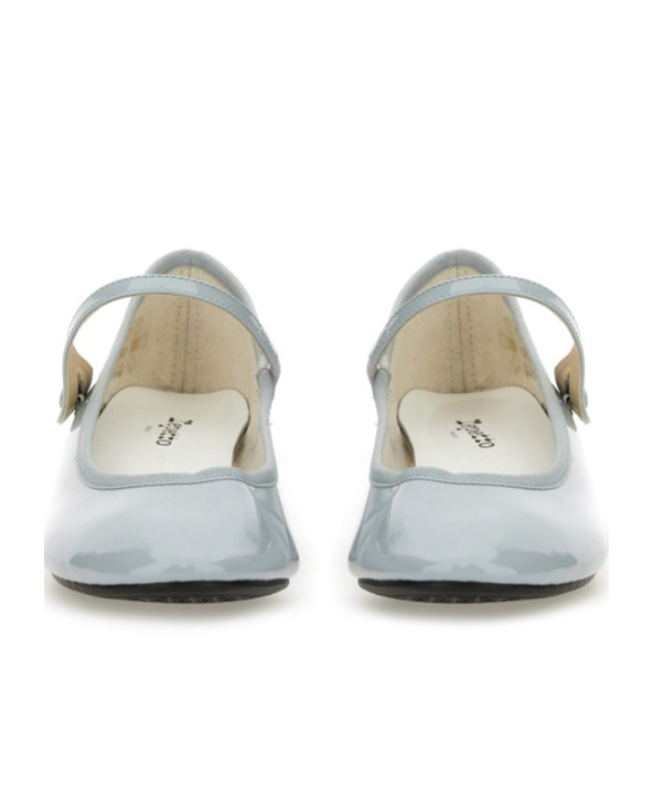 Repetto 30mm Rose Patent Pumps In Green