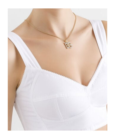 Dolce & Gabbana Gold Plated Necklace In Yellow