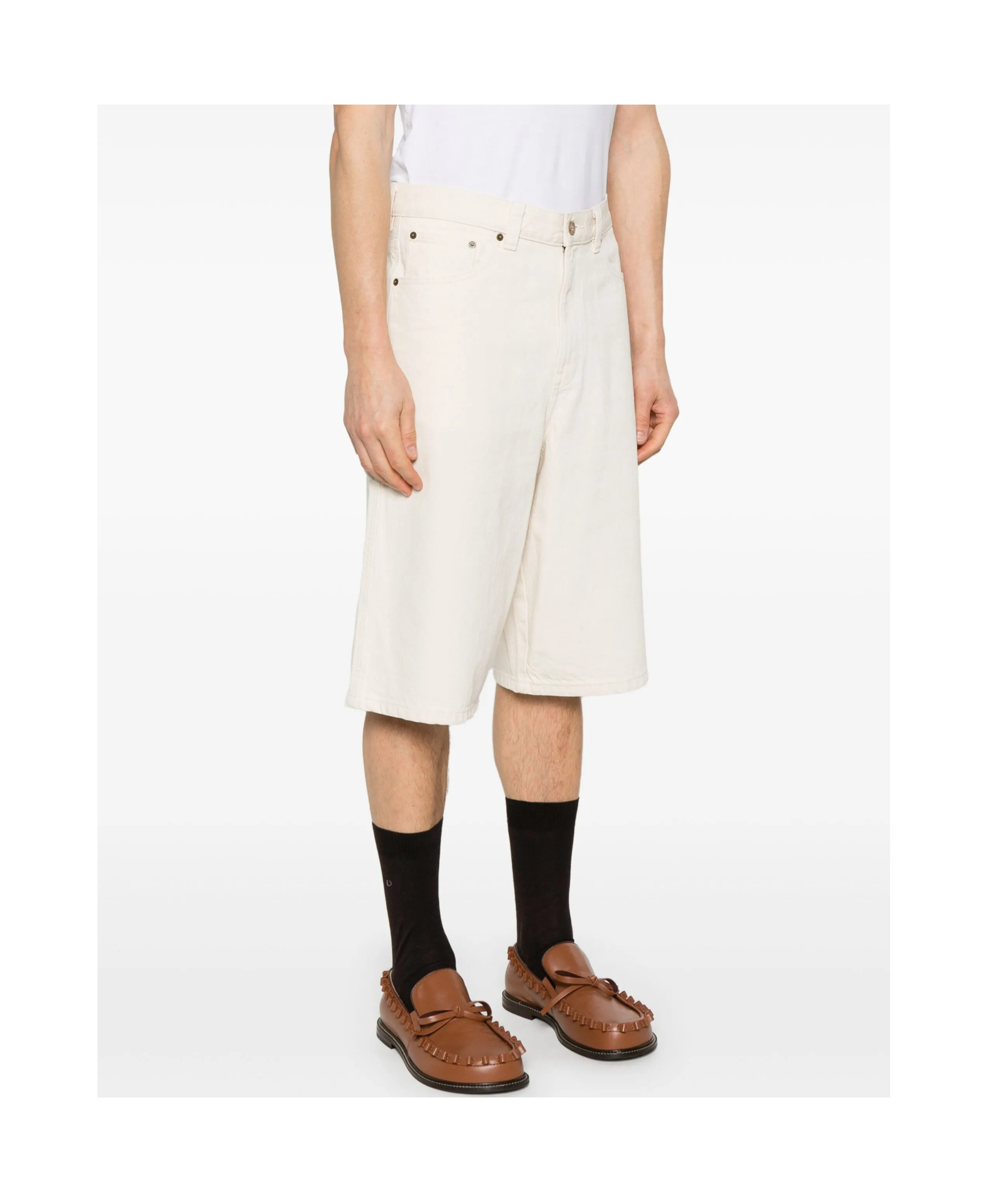 Apc A.p.c. Short Westland In White