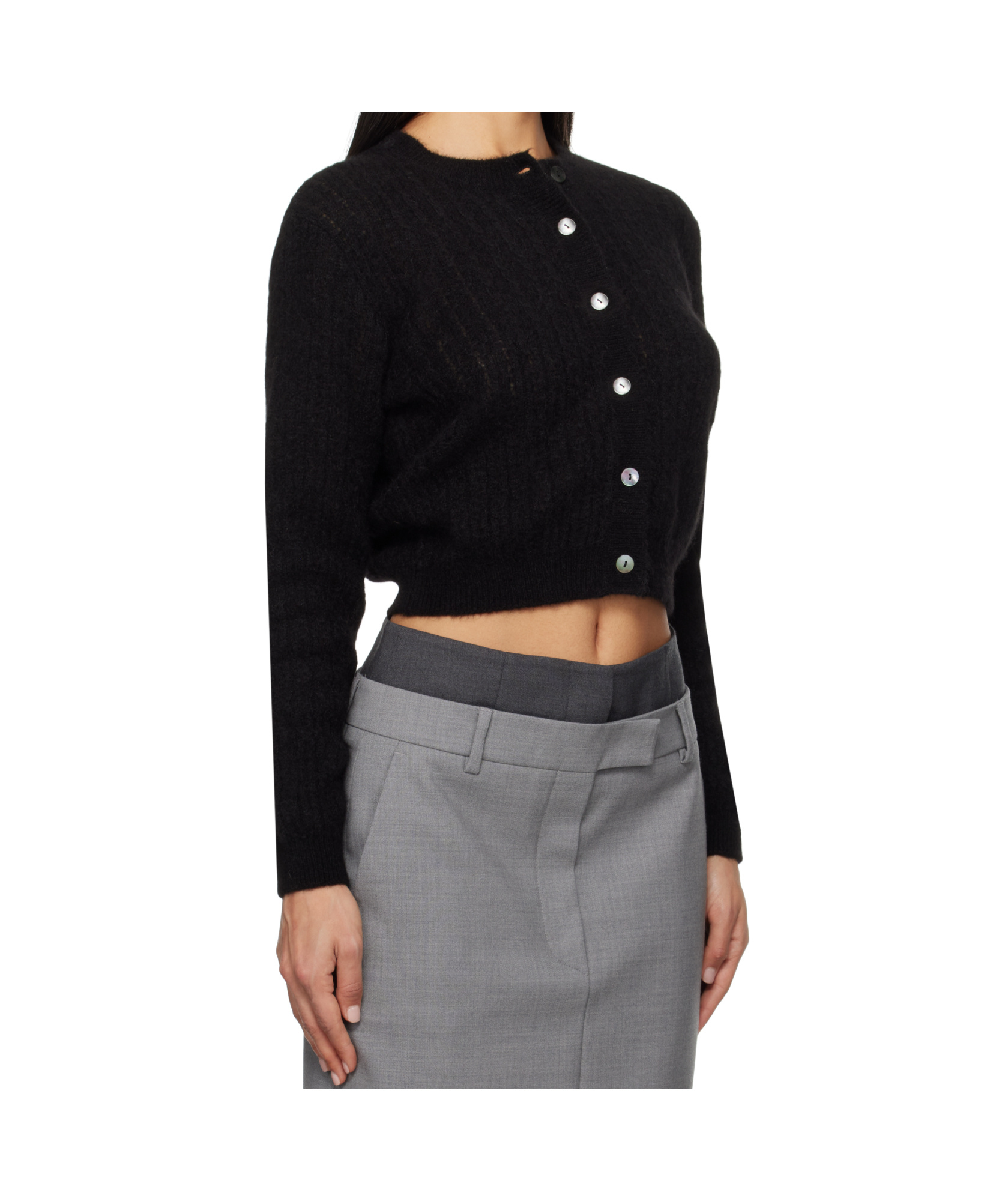 Apc Black Milo Cardigan In Black