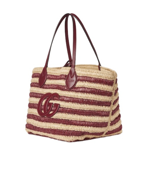 Gucci Woven Medium Tote Bag