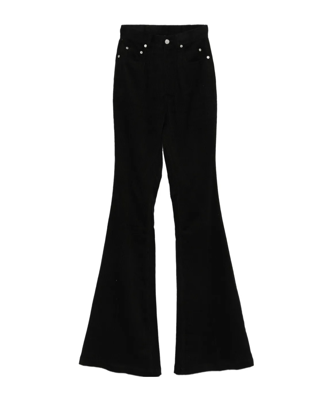 Rick Owens Bolan High-waist Bootcut Jeans In Black