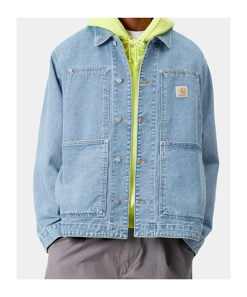 Carhartt Og Double Front Denim Jacket In Blue