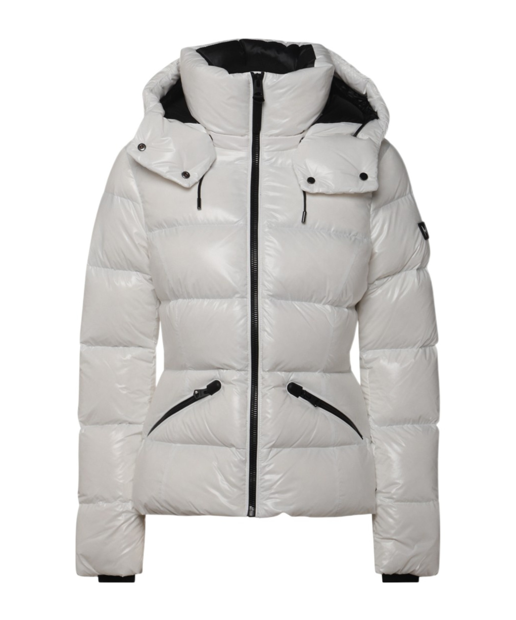 Mackage Long-sleeved Down Jacket In White