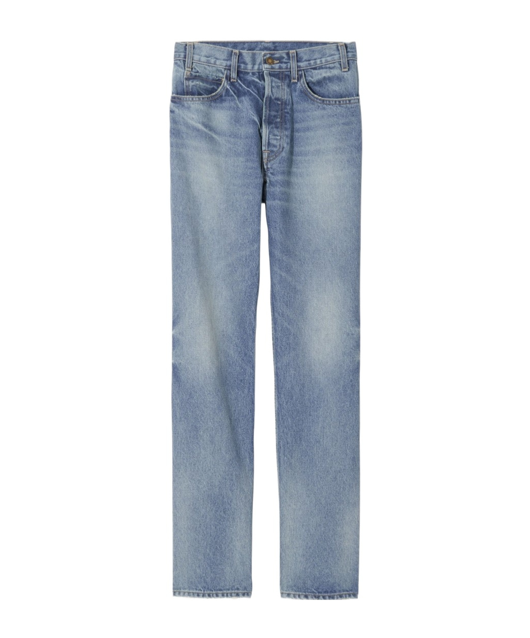 Nili Lotan Belt-loop Jeans In Blue