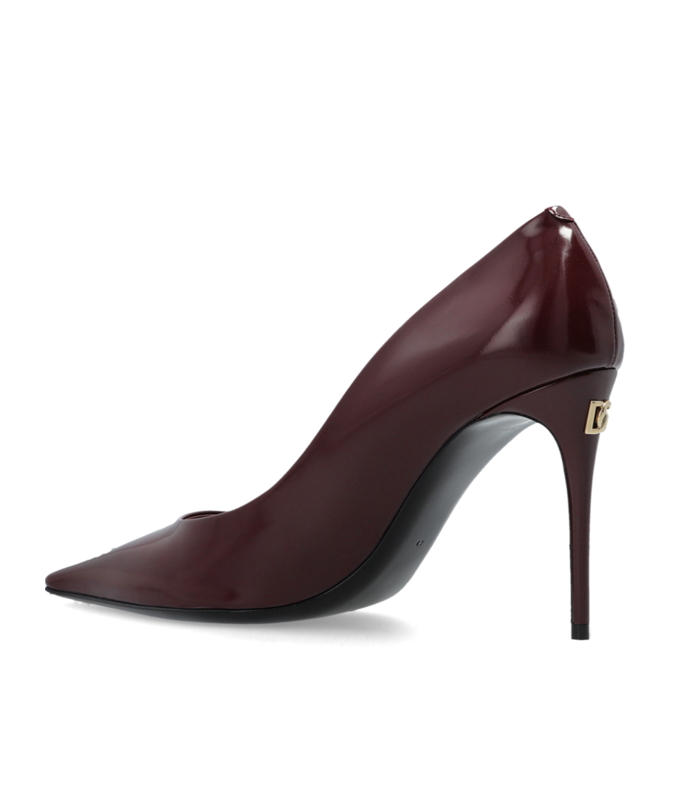 Dolce & Gabbana 90mm Mun Leather Pumps In Black