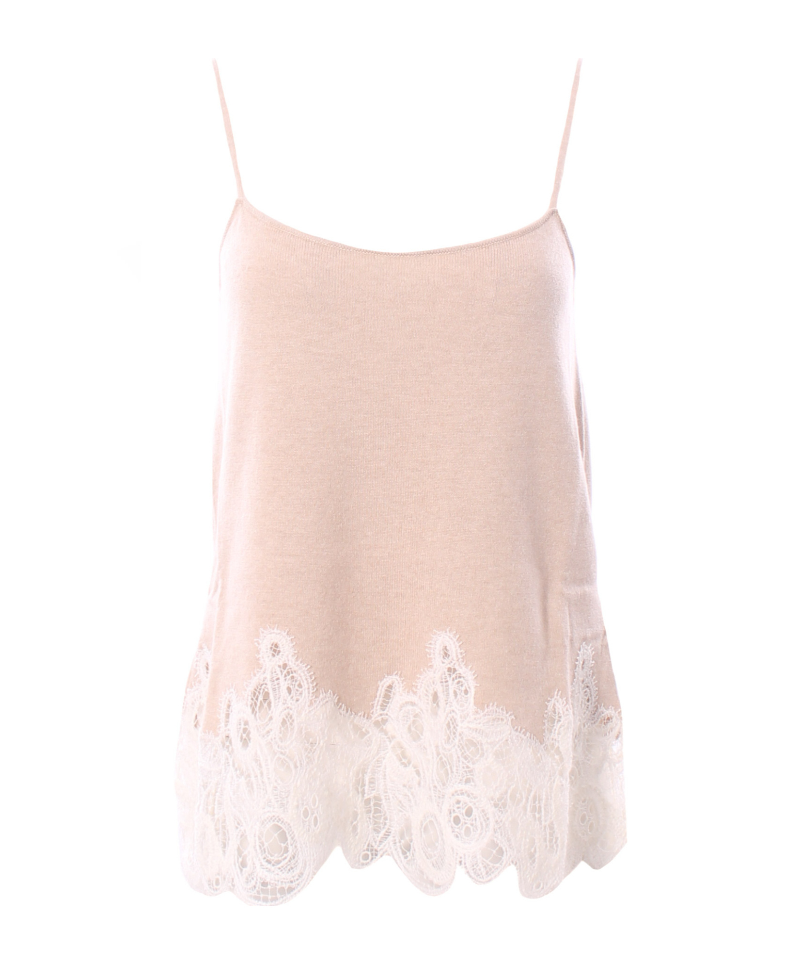 Fabiana Filippi Lace Top In Pink