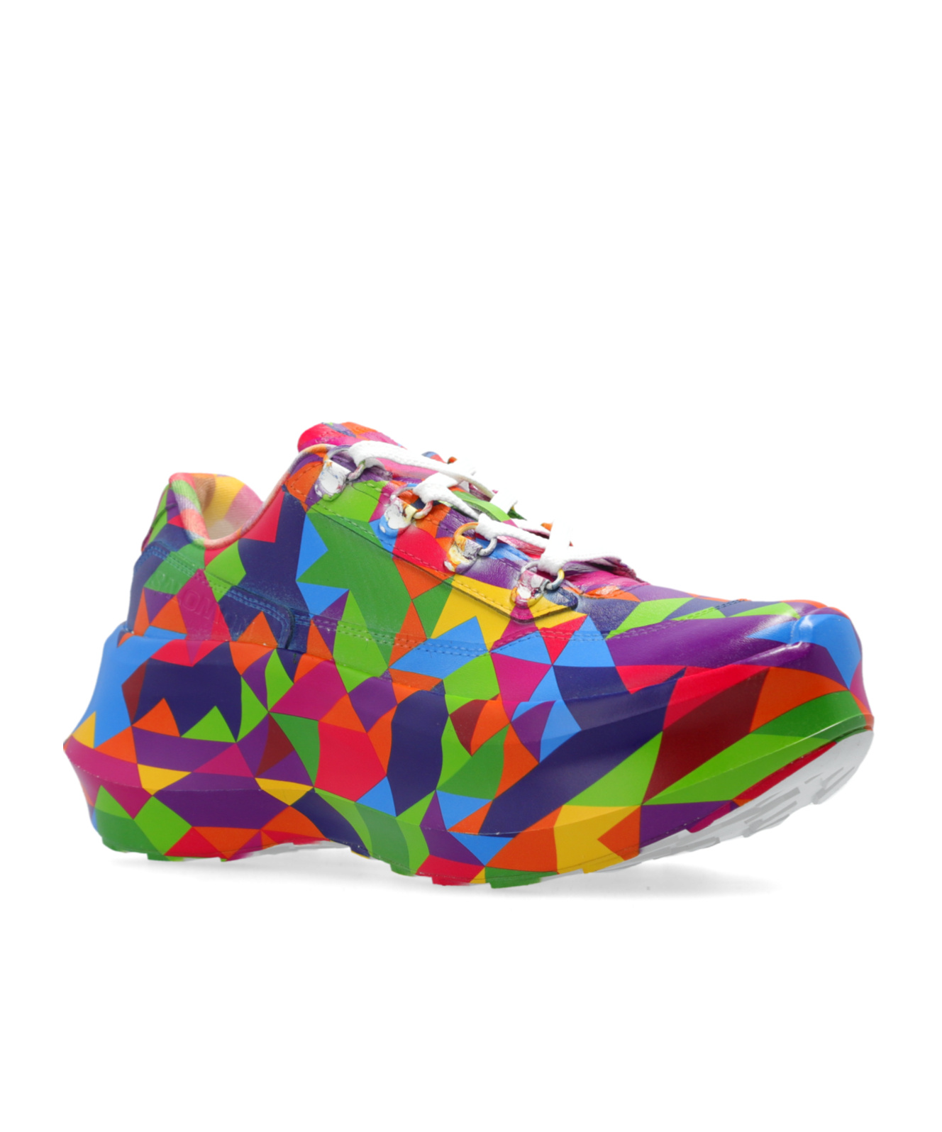 COMME DES GARÇONS LACE-UP LOW-CUT SNEAKERS 