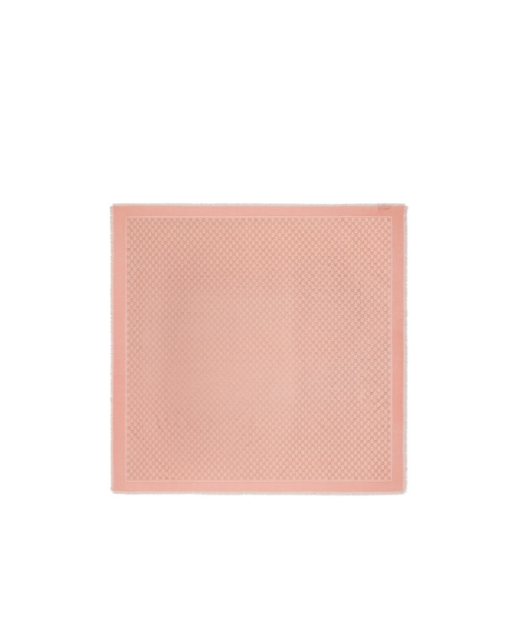 Gucci Square Scarf In Pink