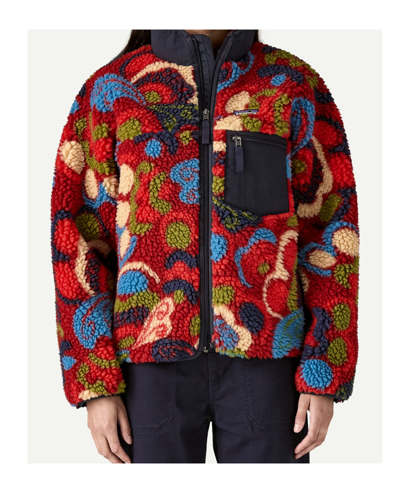 Patagonia Long-sleeved Casual Jacket In Red