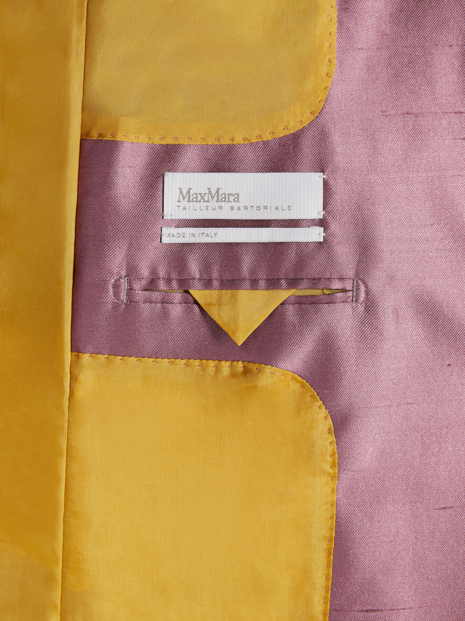 Max Mara Long-sleeved Suit Coat In Pink