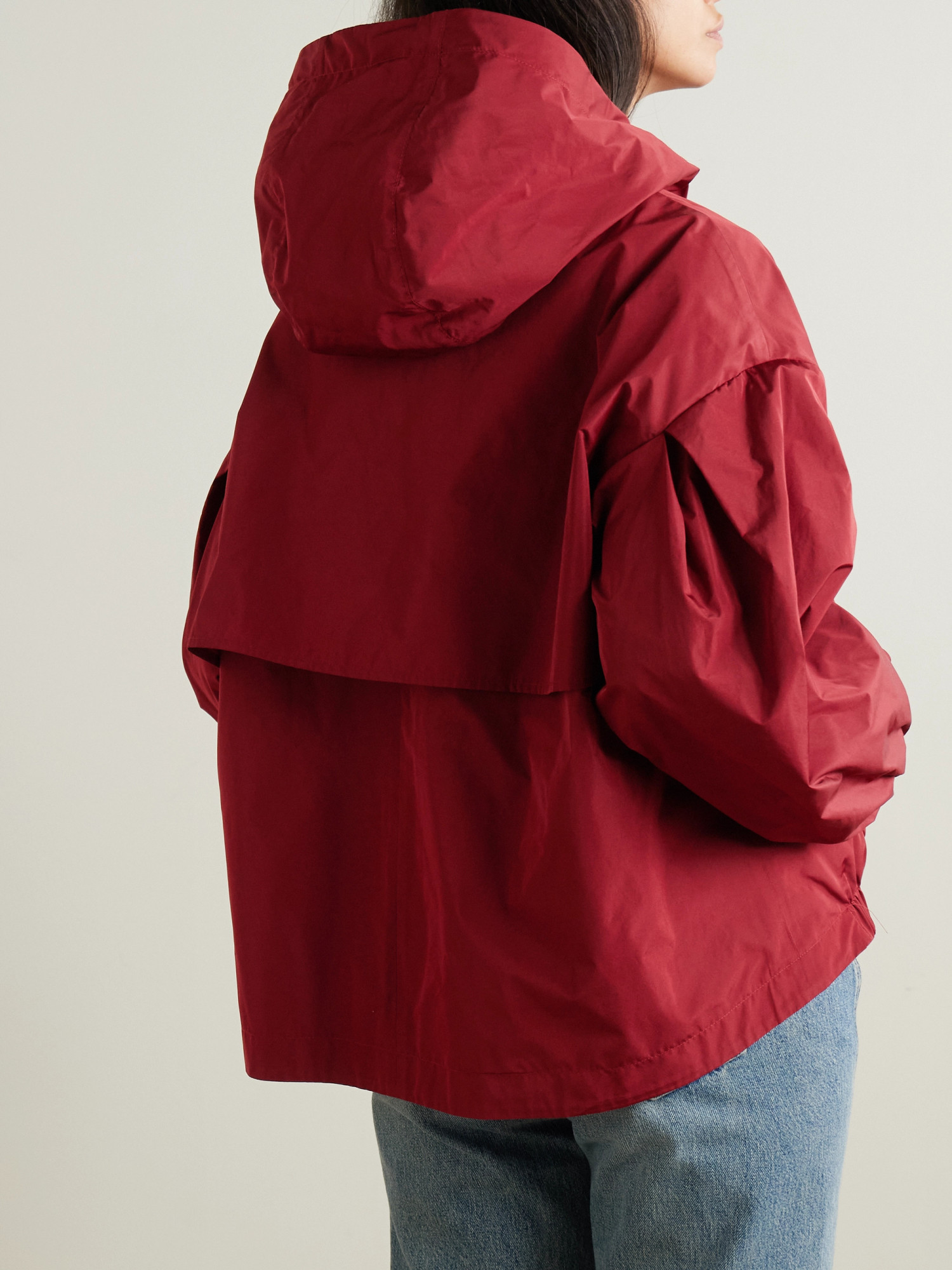 Max Mara Long Sleeve Hooded Casual Jacket