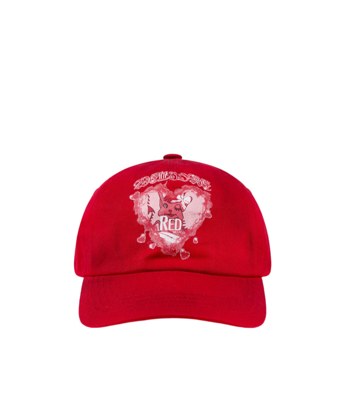 We11 Done Washed Printed Cap