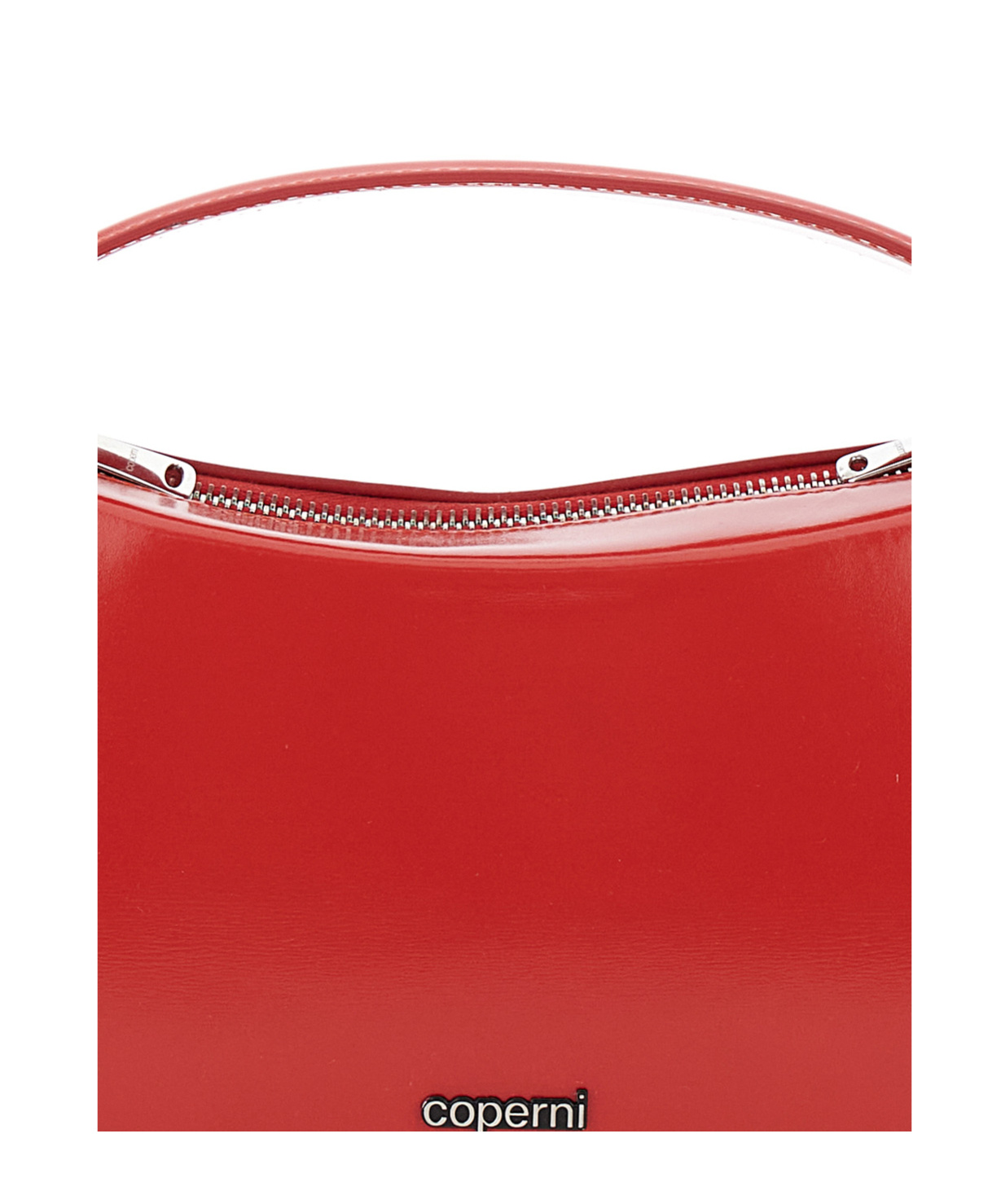 Coperni Sound Swipe Small Red Handbag With Logo Detail In Leather Woman In Red