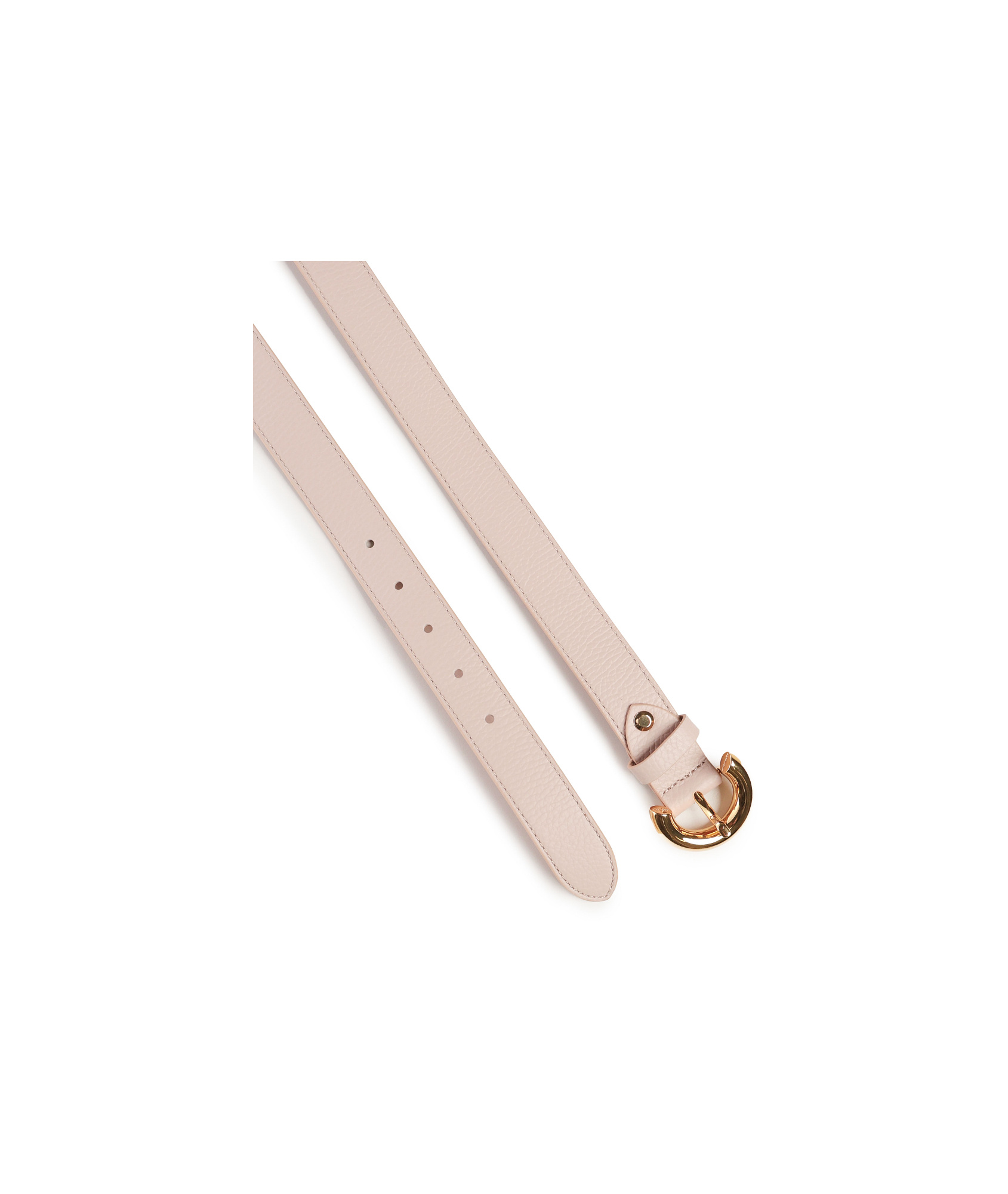 Shop Coccinelle Buckle-fastened Belt In Nude