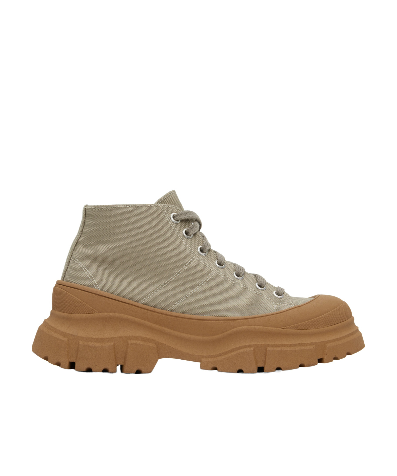 Sofie D'hoore Lace-up High-top Sneakers In Brown