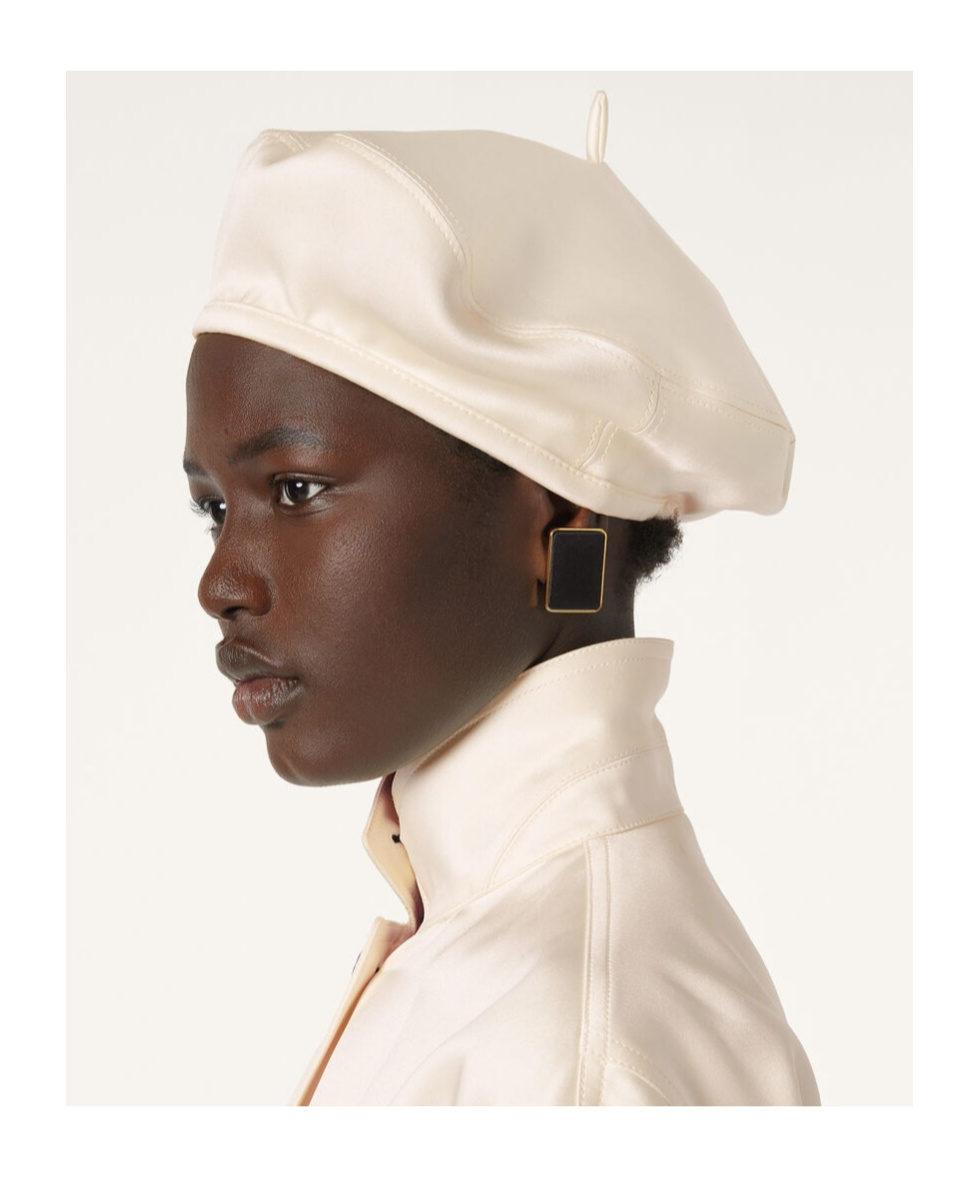 Loro Piana Basque Hat In Light Daffodil Color