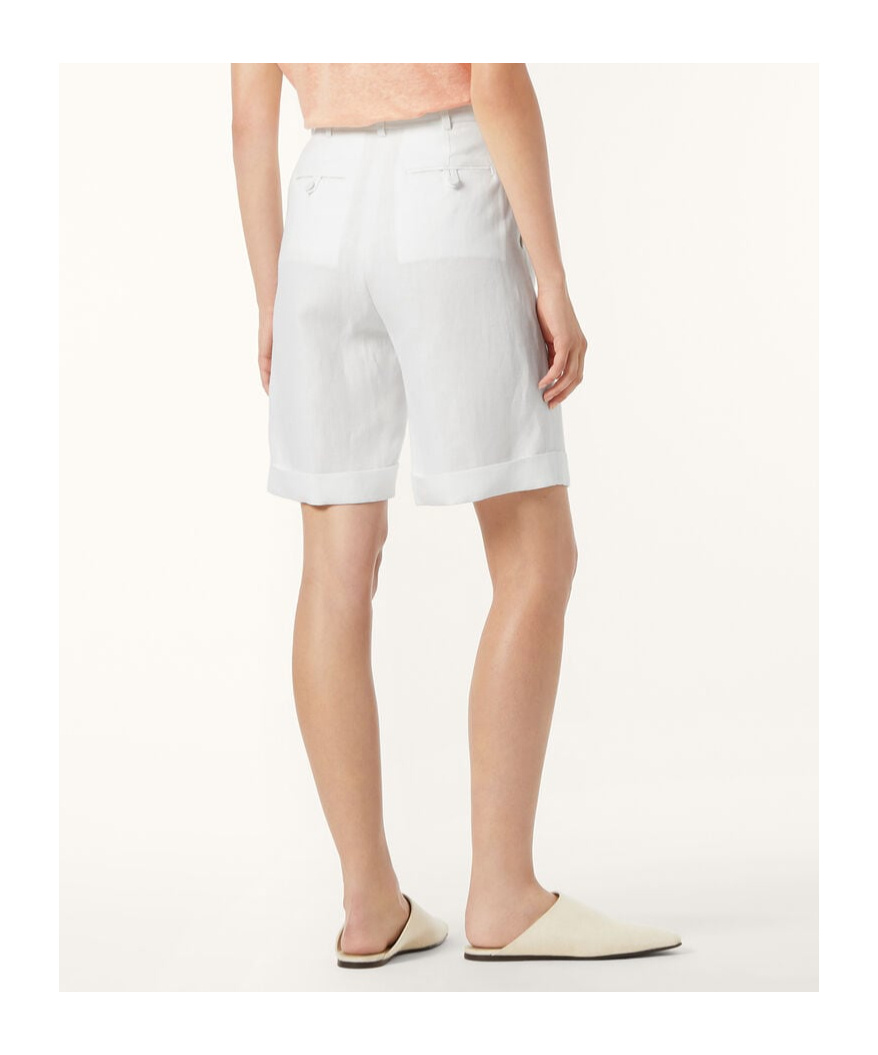 Loro Piana George Bermuda Shorts In White