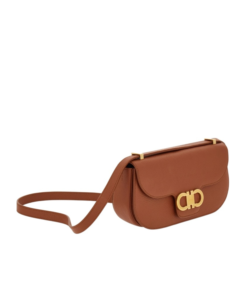 Ferragamo Double Gancini Mini Crossbody Bag