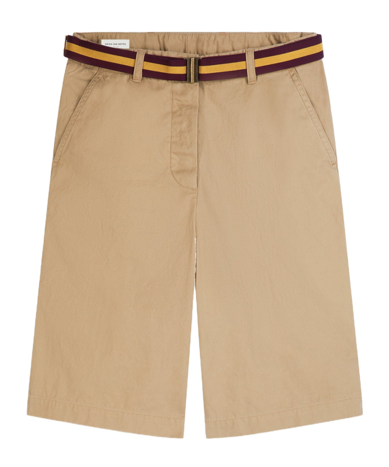 Dries Van Noten 01420 Pulian Pants In Nude