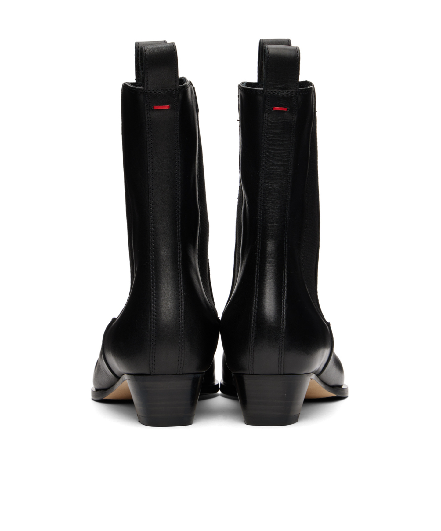 Aeyde Kiwi Ankle Boots Black In Black