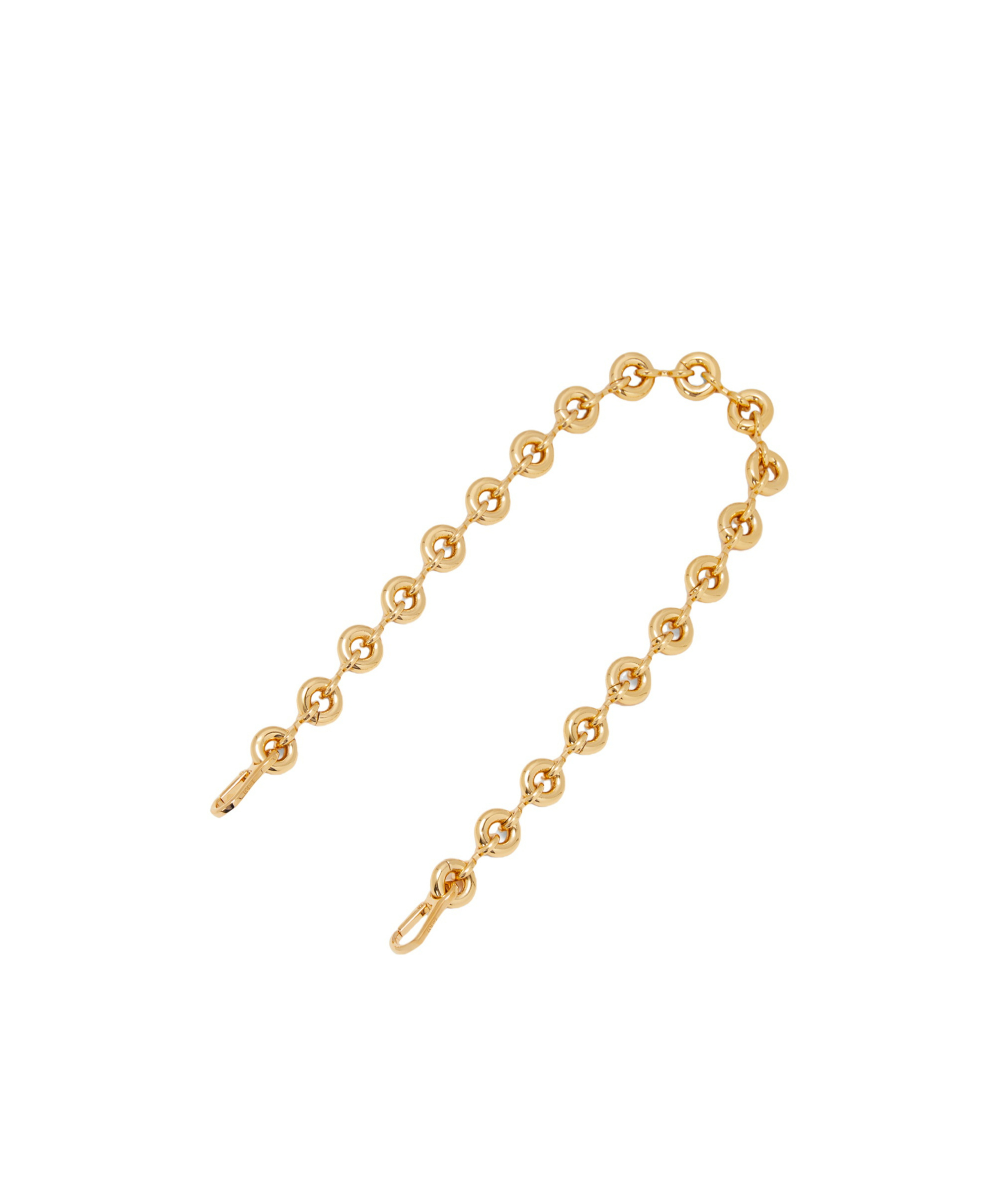 Loewe Doughnut Chain Belt In Nude