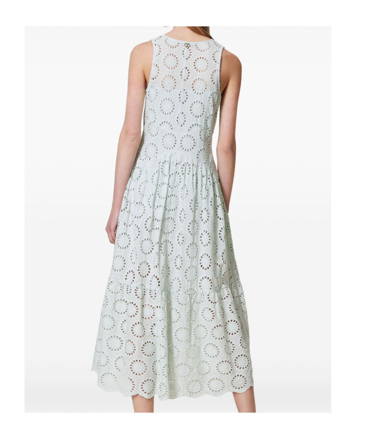 Shop Twinset Woven Cotton Dress