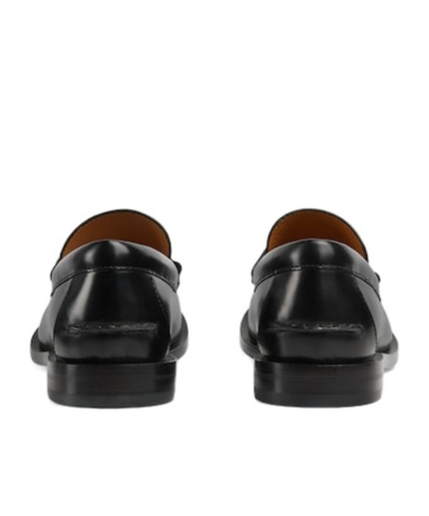 Gucci Men's Loafer With Removable Detail In Black