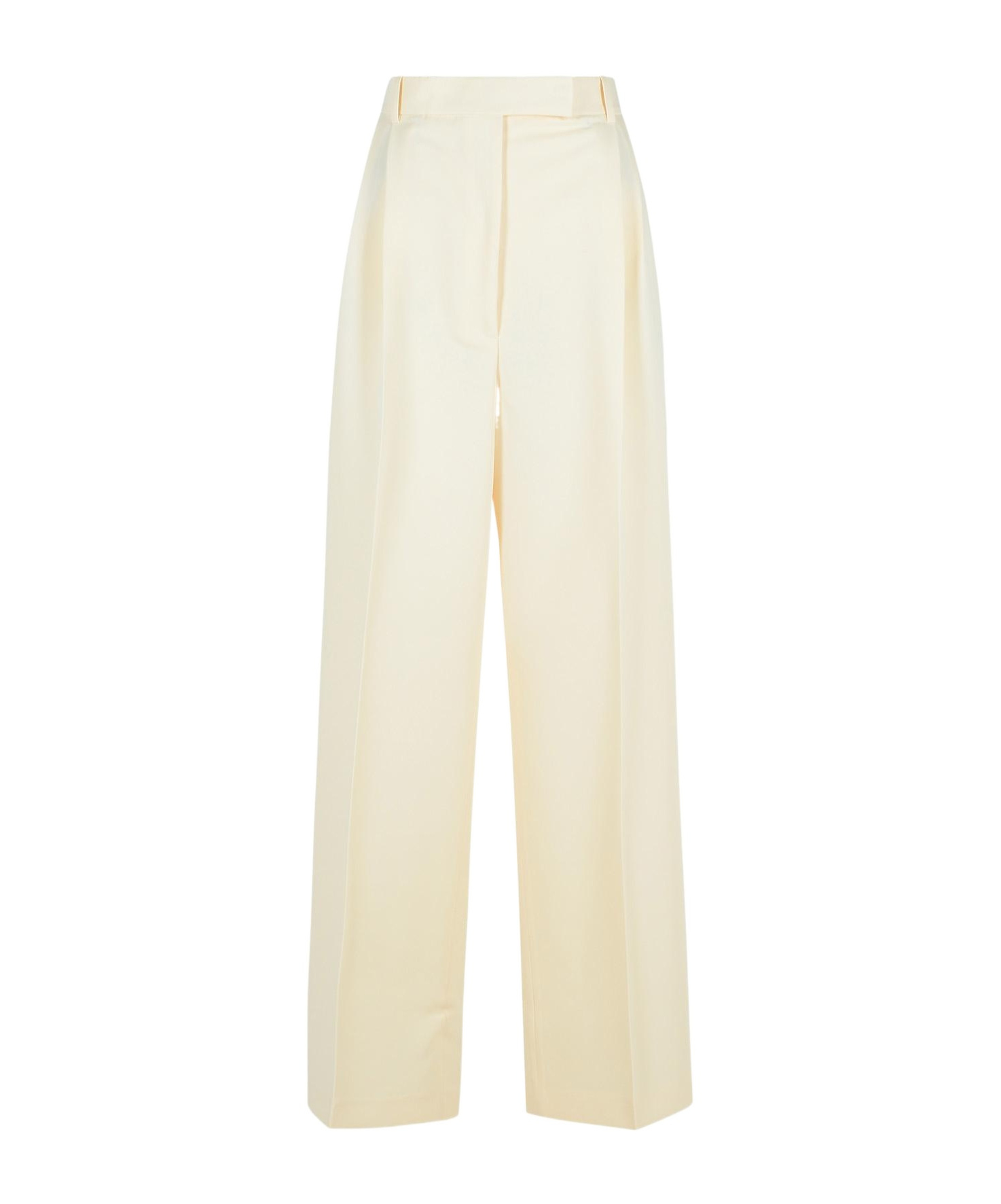 Rohe Belt Loop Casual Pants In White
