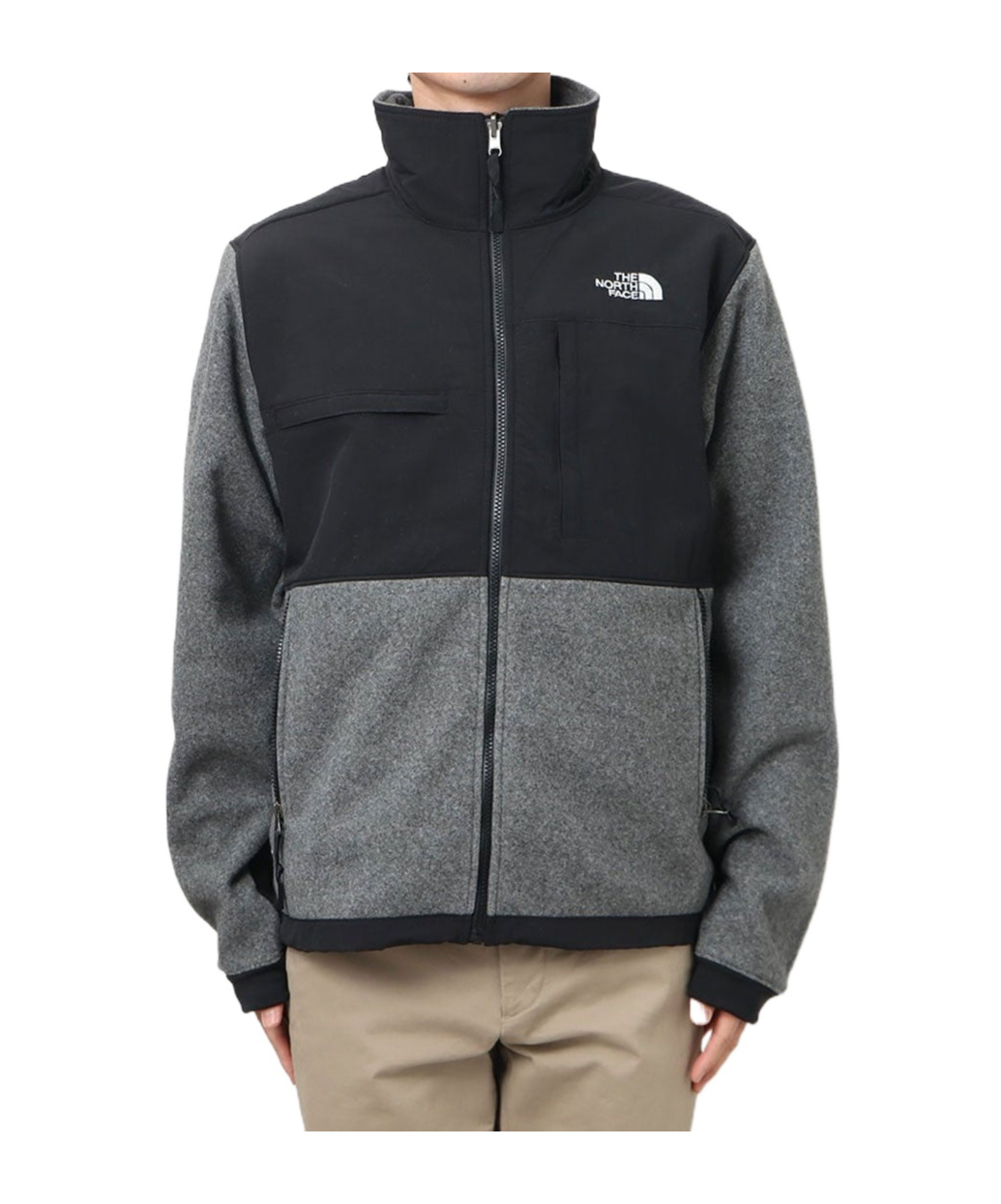 The North Face Long-sleeved Casual Jacket In Black