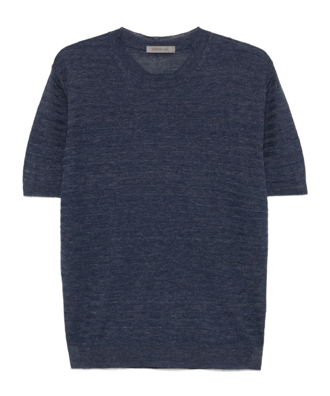 Corneliani Striped T-shirt In Black