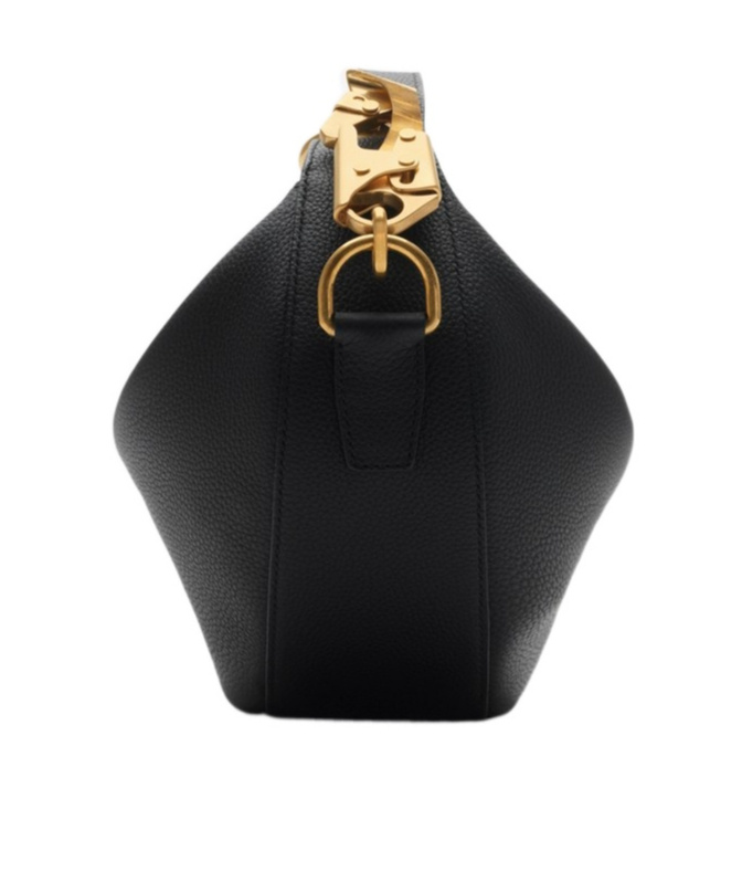 Burberry Knight Arc Tote Bag In Black