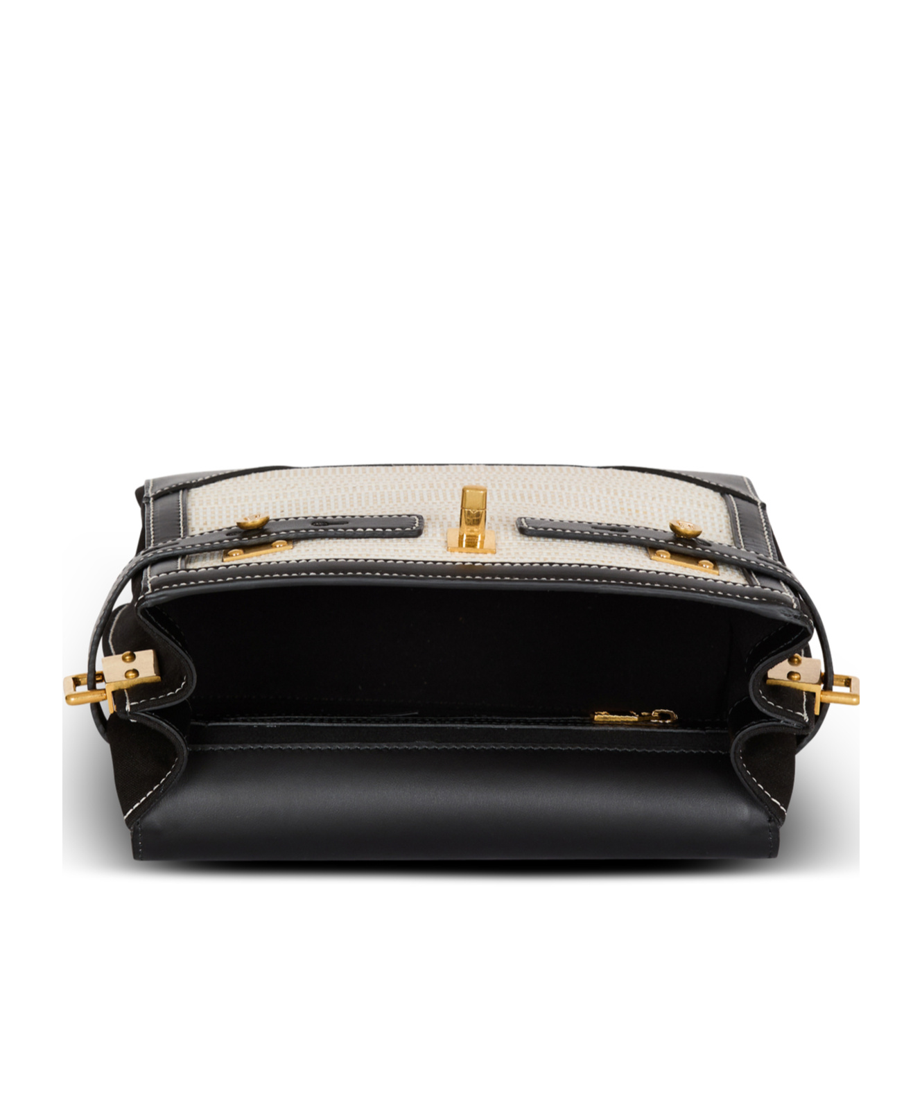 Balmain B-buzz 23 Tote Bag In Black