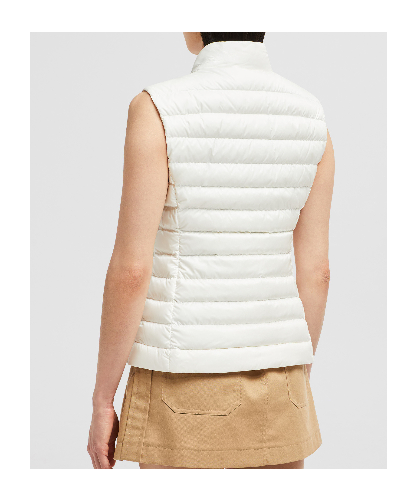 Shop Moncler Igens Down Gilet In White