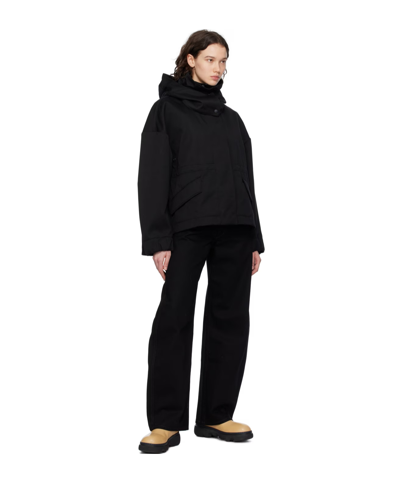 Canada Goose Olivine Zipper Casual Jacket In Black