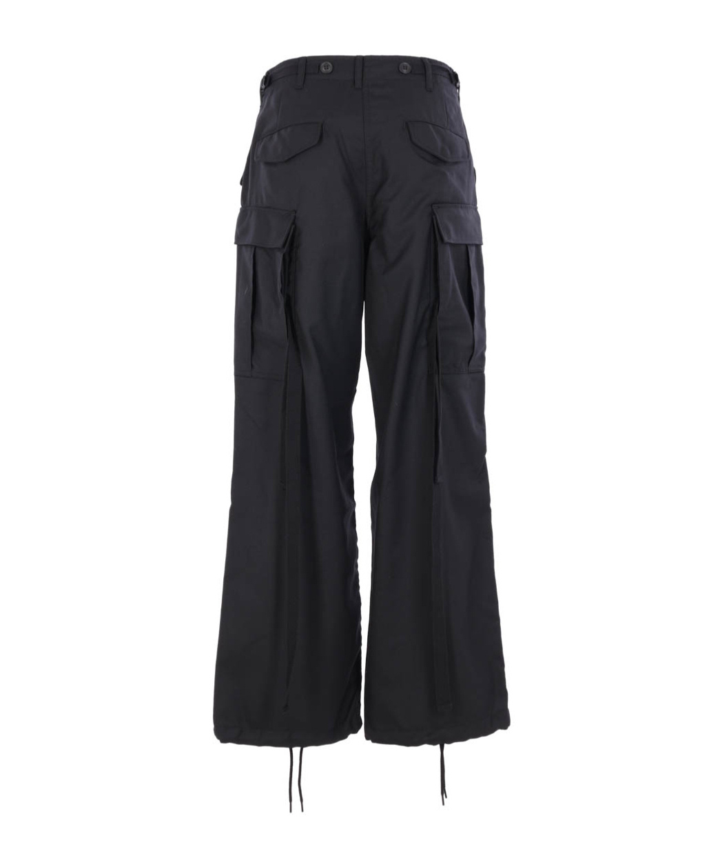 Junya Watanabe Wool-blend Cargo Pants In Black