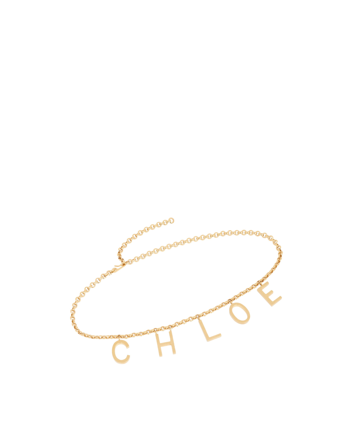Chloé Chloe Letters Belt In Golden