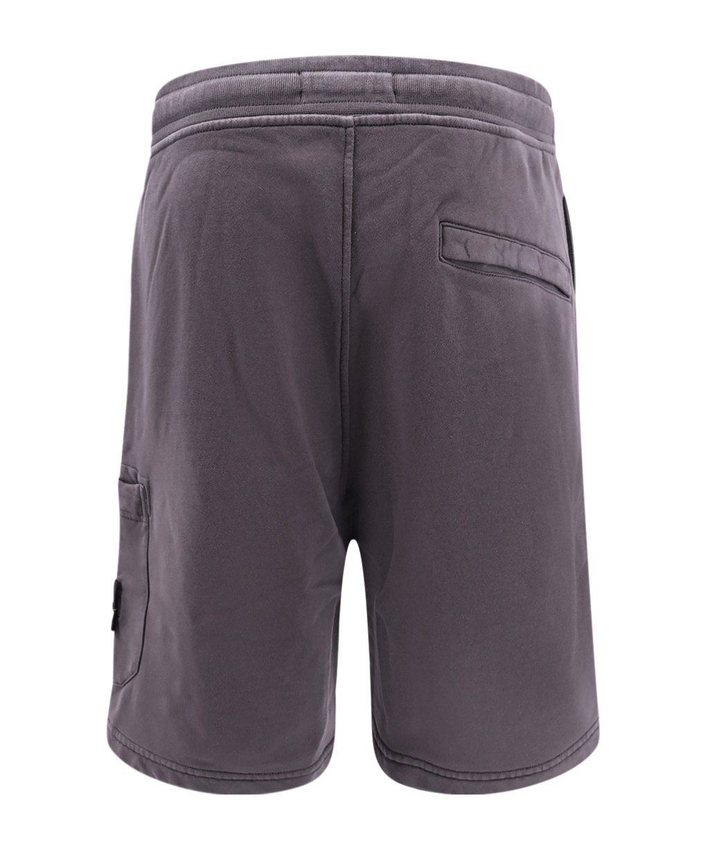 STONE ISLAND STONE ISLAND COMPASS PATCH DRAWSTRING SHORTS