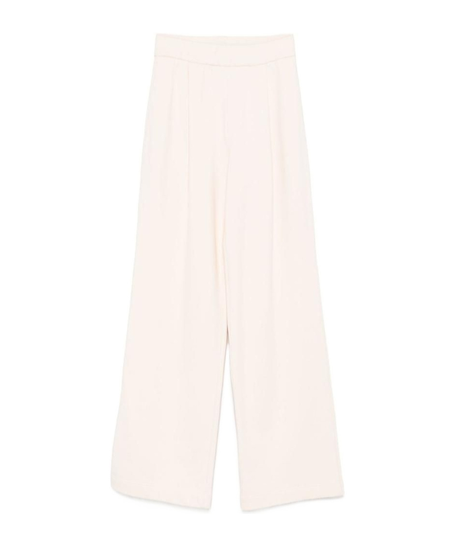 Dries Van Noten High Waist Pleated Front Wide-leg Trousers In Pink