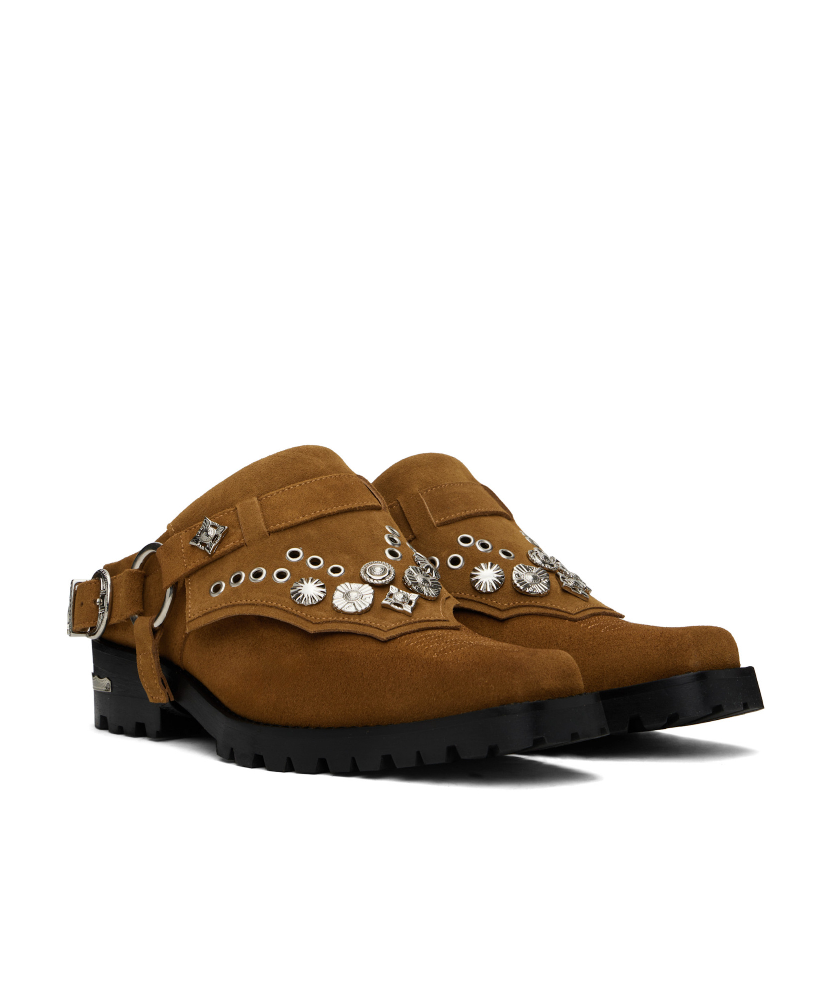 Toga Virilis Slip-on Loafers In Khaki