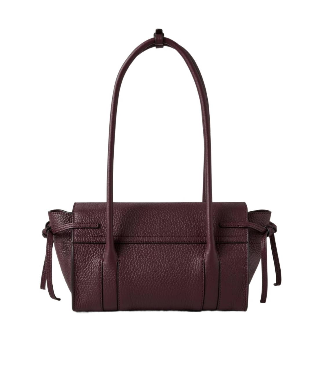 Mulberry Mini Soft Bayswater Grained Leather Satchel