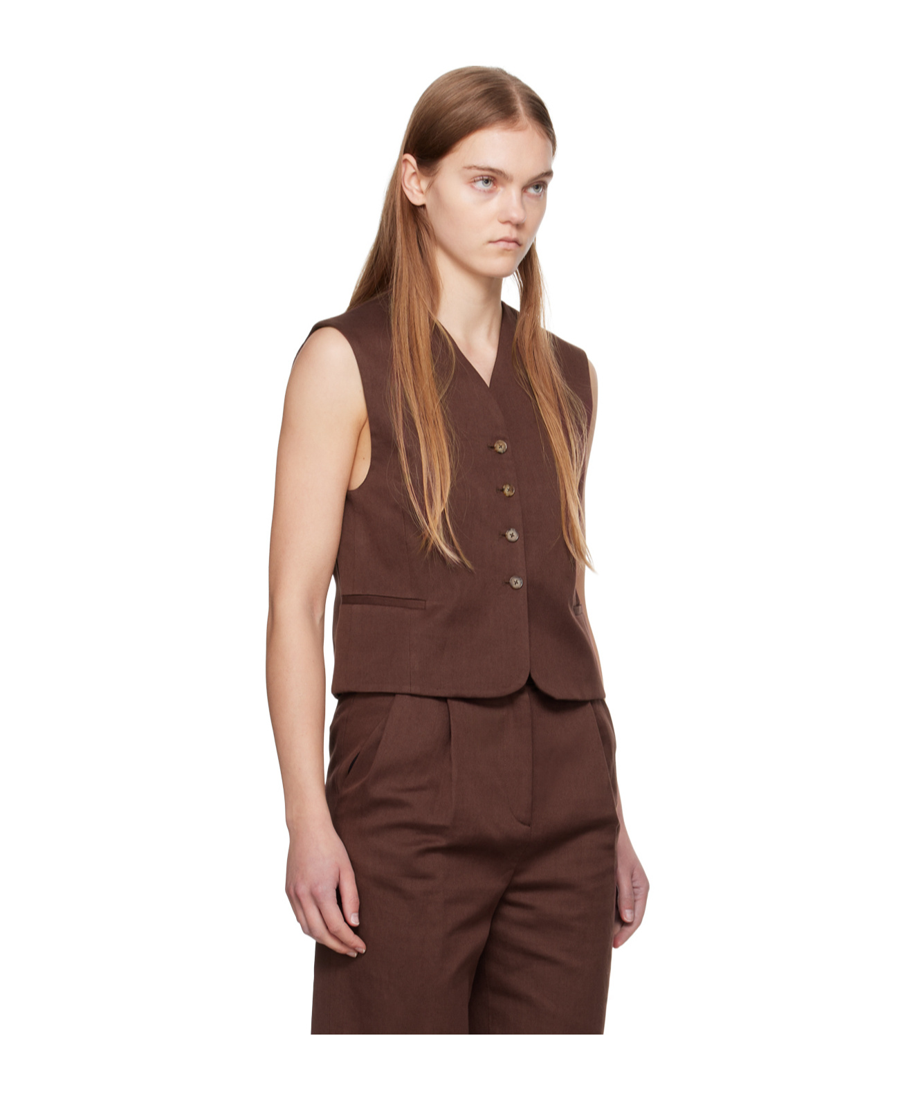 LOULOU STUDIO SLEEVELESS VEST