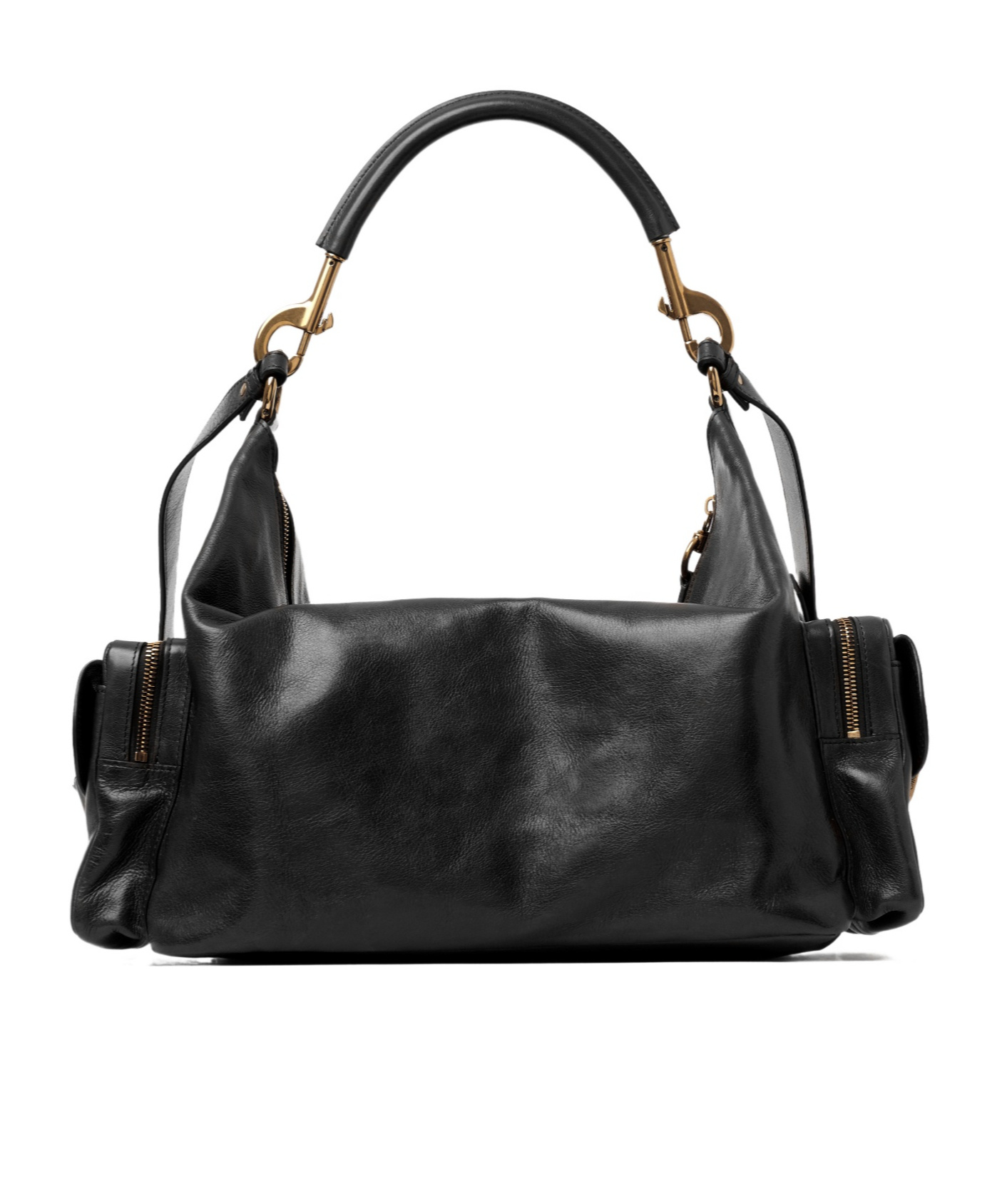 Chloé Camera Smooth Leather Bag In Black