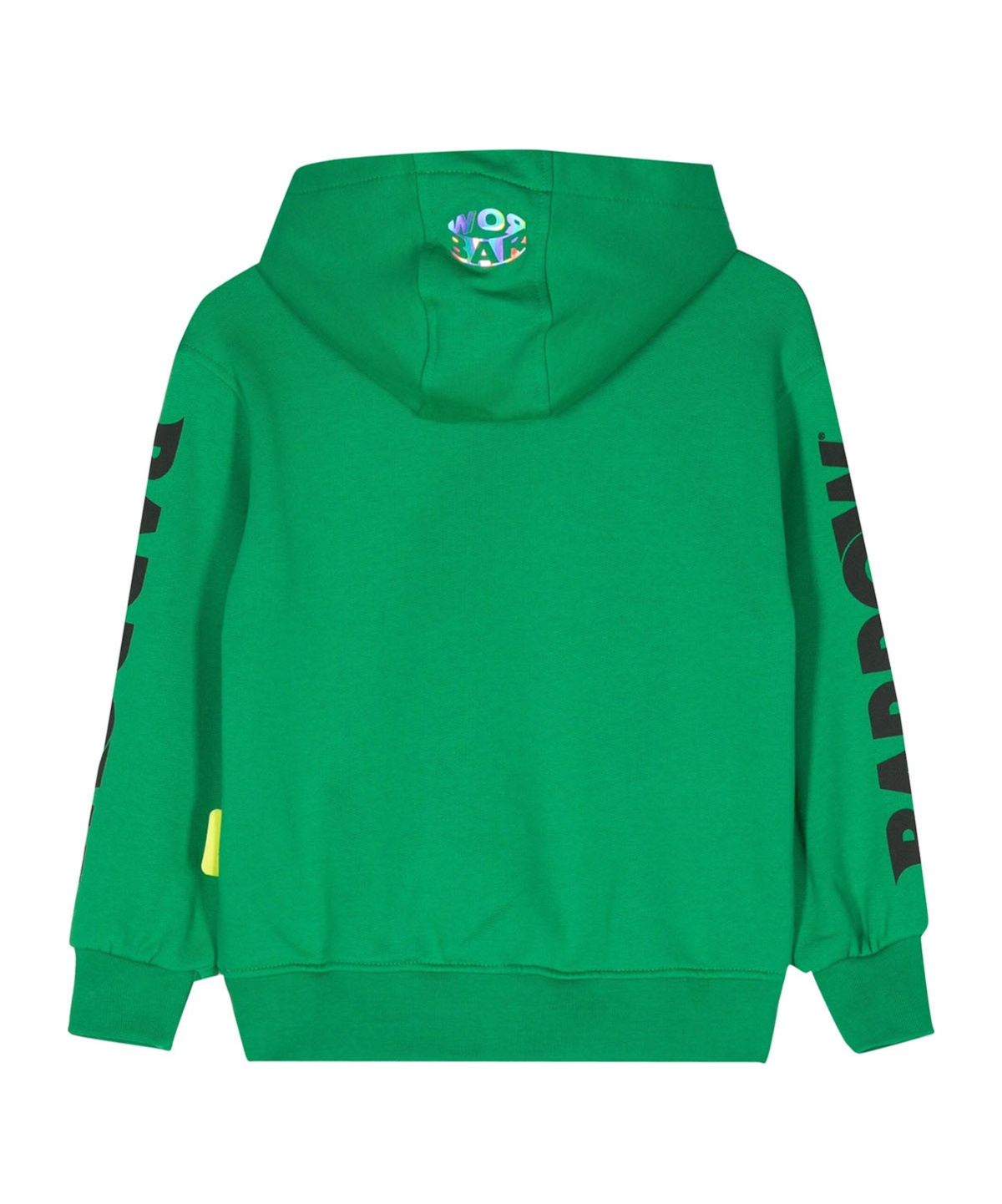 Barrow Logo-print Hoodie In Green